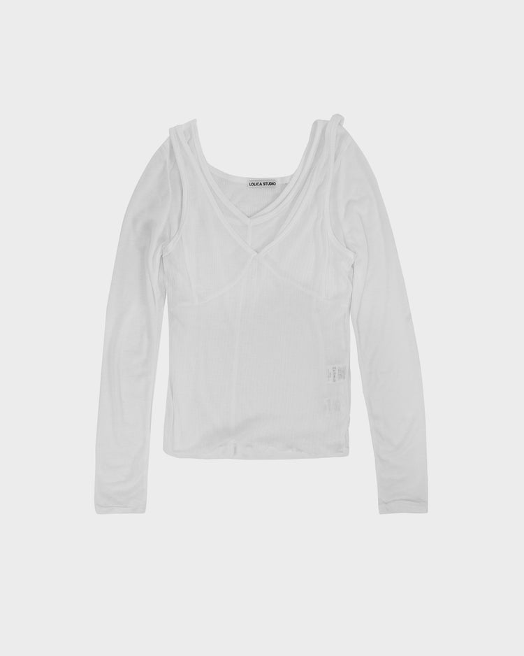 Queen Top - White