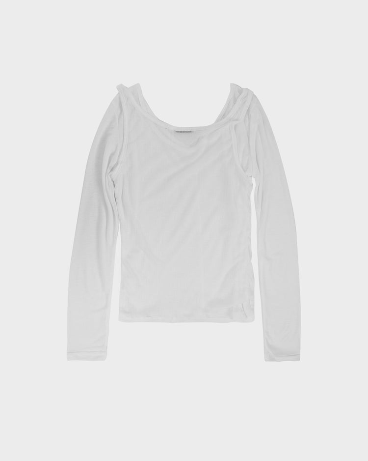 Queen Top - White
