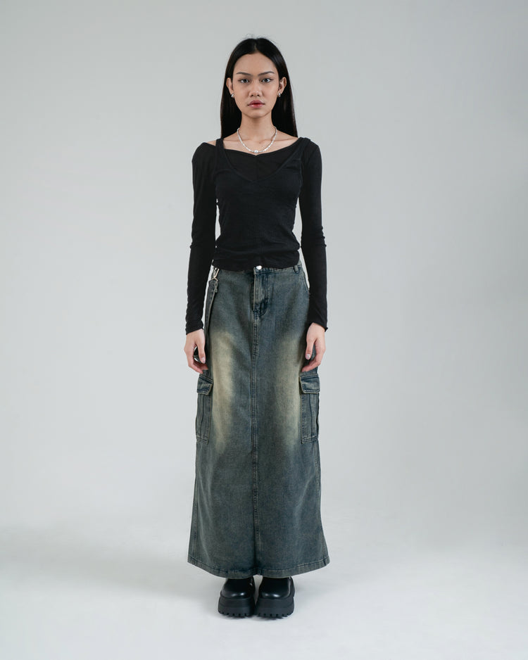Queen Top - Black