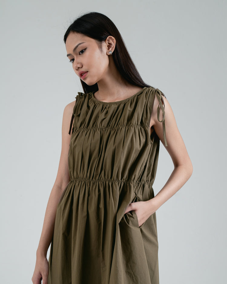 Fifi Dress - Brown