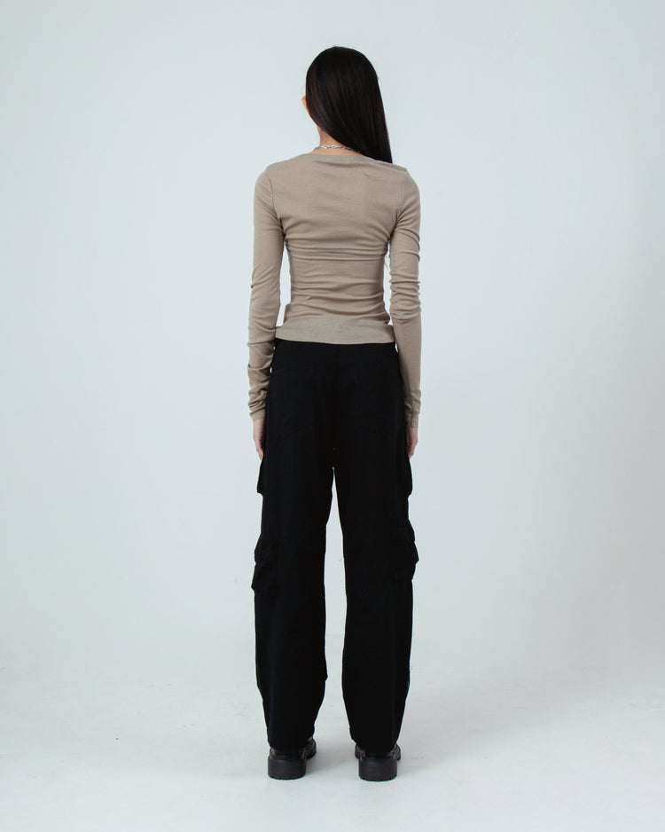 Grace Top - Brown