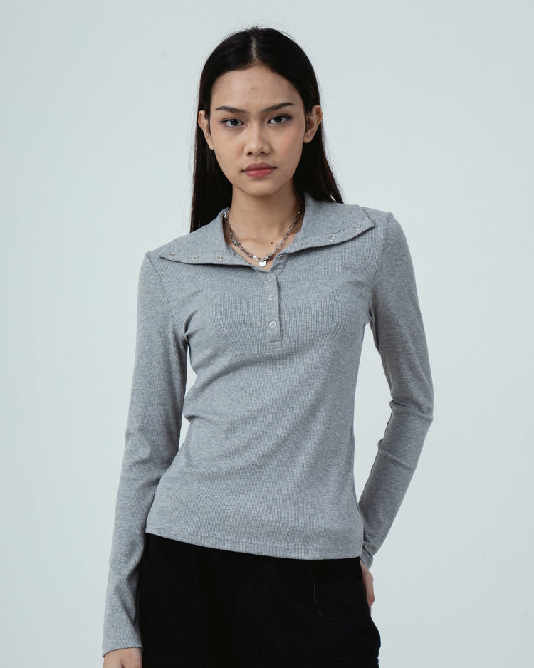 Miaca Top - Grey
