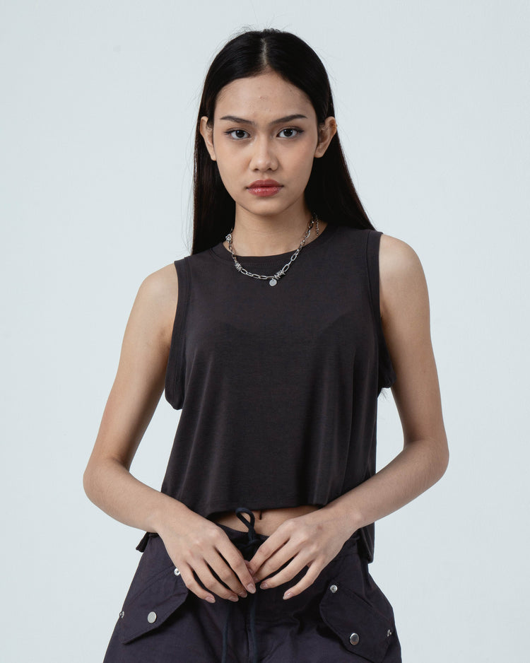 Keva Top - Dark Grey