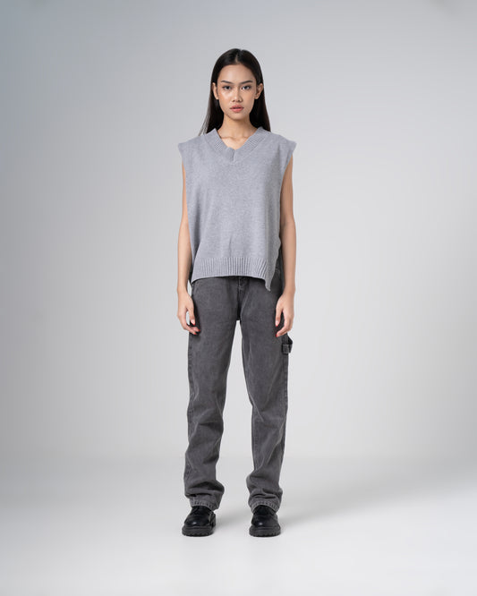 Elle Vest - Grey