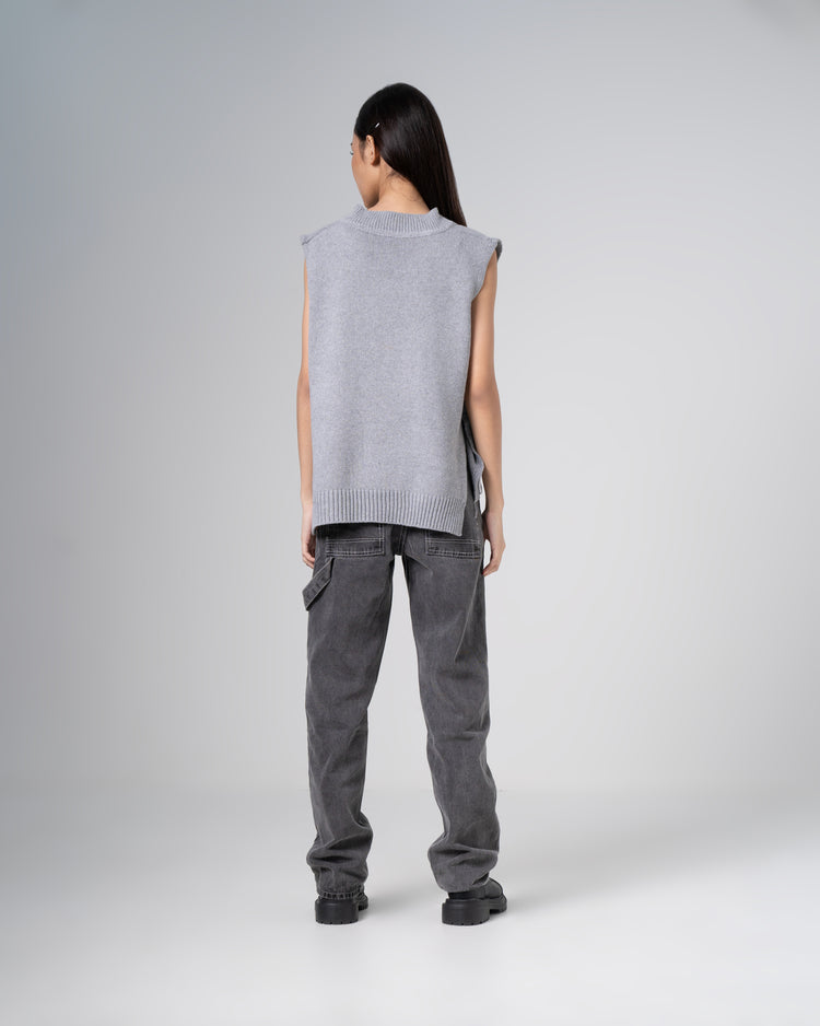 Elle Vest - Grey