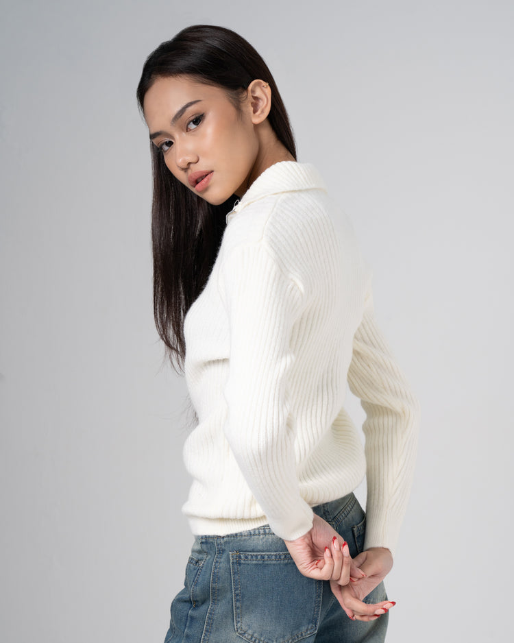 Biza Sweater - Broken White