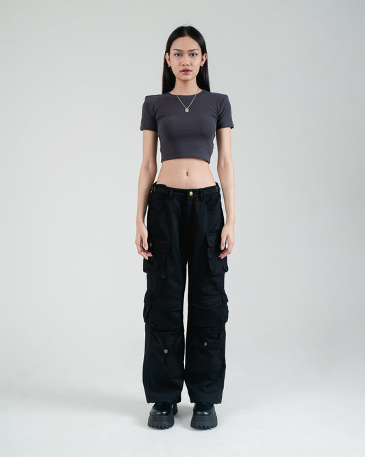 Holi Top - Dark Grey