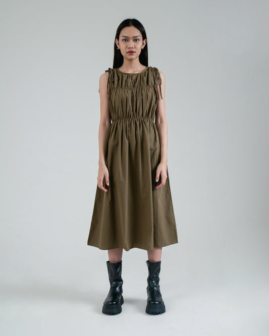 Fifi Dress - Brown