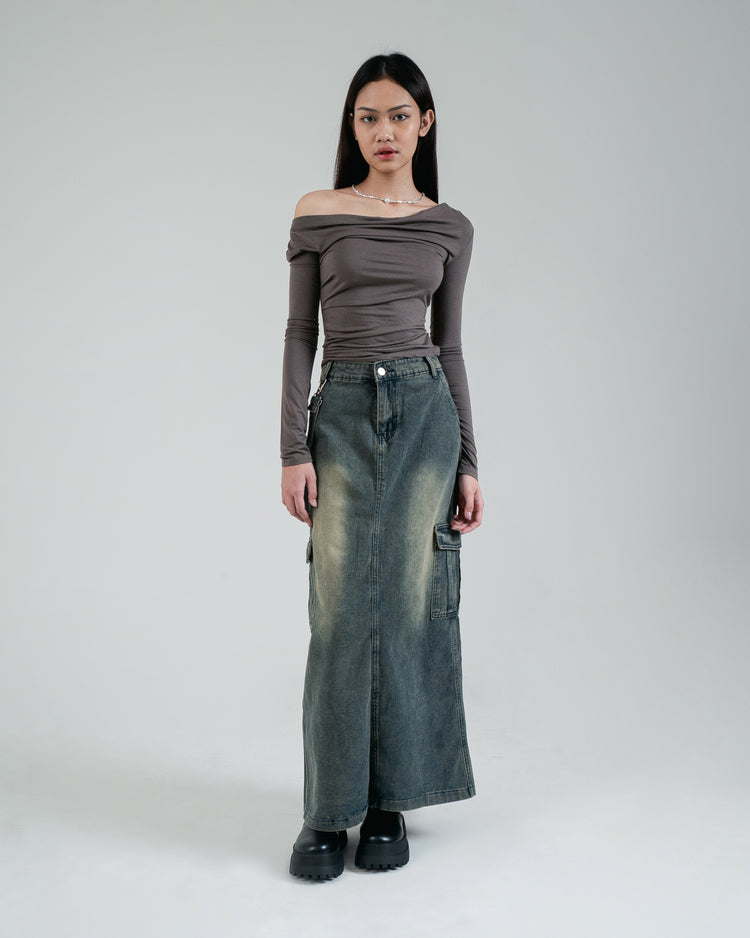 Jess Top - Ash Brown