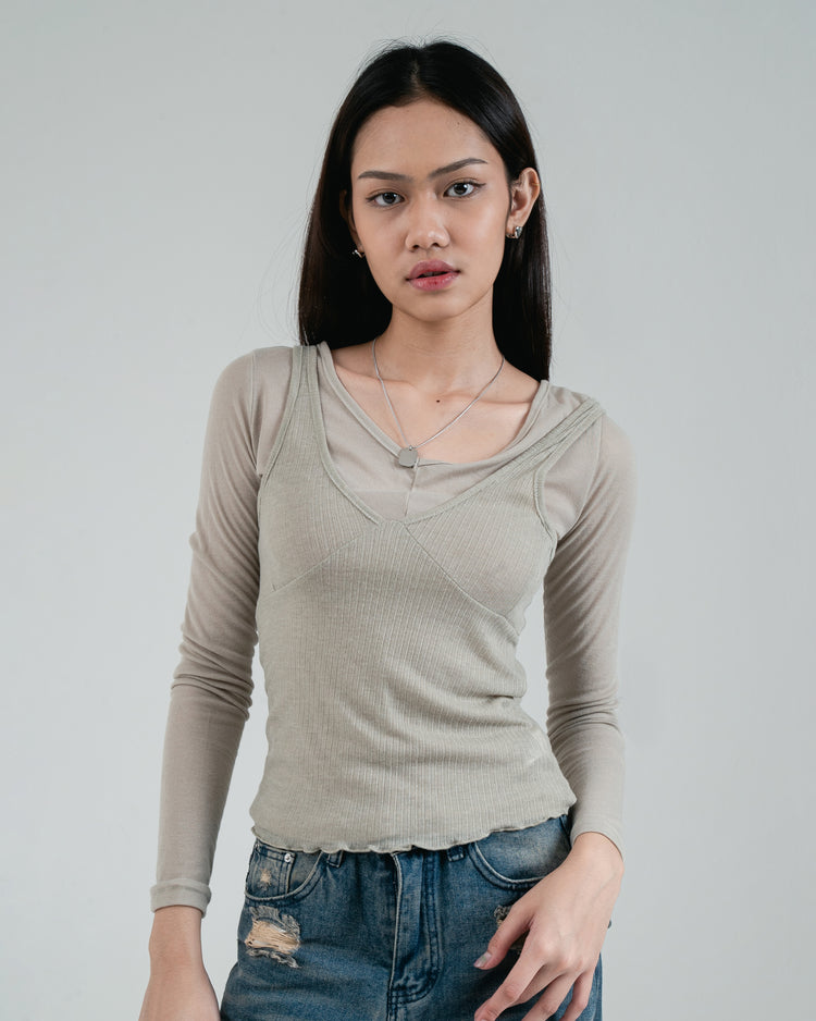 Queen Top - Green